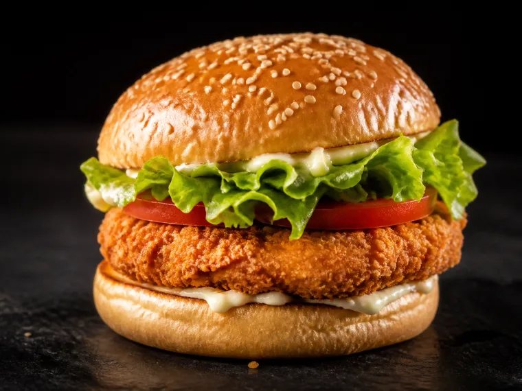 Chicken Patty Burger