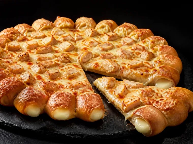 Cheese Stuffed Pizza